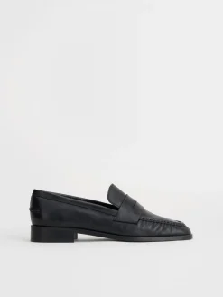 ATP Atelier Airola Nappa Loafers Svart New