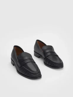 ATP Atelier Airola Nappa Loafers Svart New