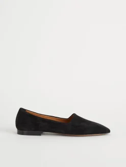 ATP Atelier Andrano Mocka Loafers Svart Sale