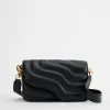 ATP Atelier Assisi Quilted Nappa Axelvaska Svart Flash Sale