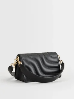 ATP Atelier Assisi Quilted Nappa Axelvaska Svart Flash Sale
