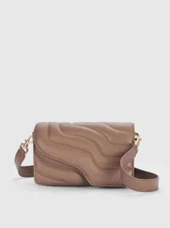 ATP Atelier Assisi Quilted Nappa Axelvaska Hasselnot Sale