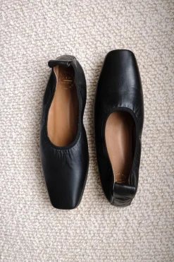 ATP Atelier Brindisi Nappa Ballet Flats Svart Cheap