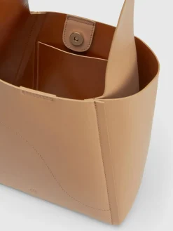 ATP Atelier Certaldo Nappa Liten Tygvaska Nocciola Sale
