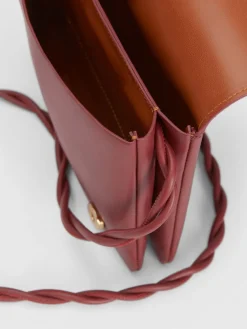 ATP Atelier Duronia Nappa Mini Crossbody-Vaska Merlot Discount