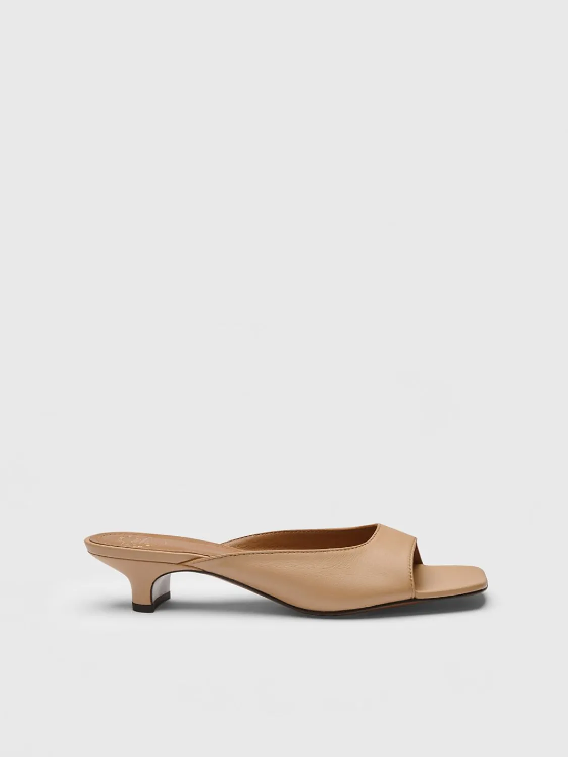 ATP Atelier Tavenna Nappa Kitten Heels Nocciola Discount