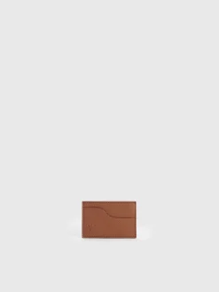 ATP Atelier Vinci Grained Lader Korthallare Brandy Flash Sale