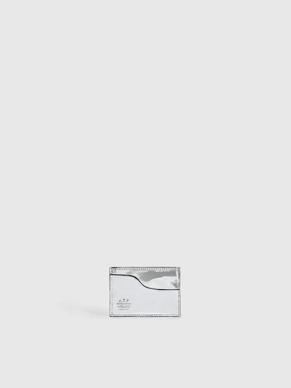 ATP Atelier Vinci Metallic Lader Korthallare Silver Cheap